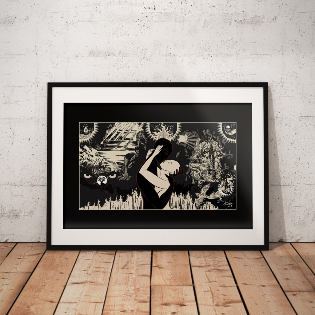 Burn • Poster 50x70cm